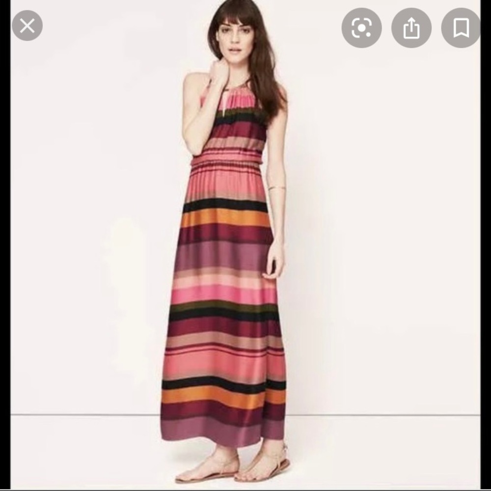 New without tag Maxi halter dress from LOFT!